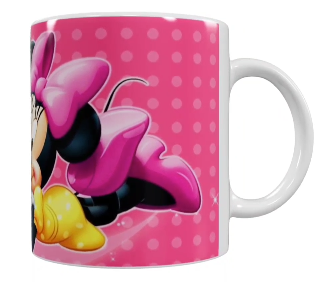 Minnie Mouse Keramik-Tasse – Rosa (330 ml)