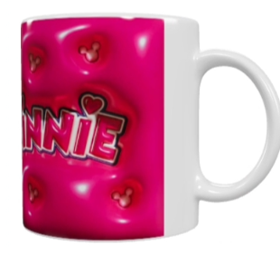 Minnie Mouse Keramik-Tasse – Pink (330 ml)