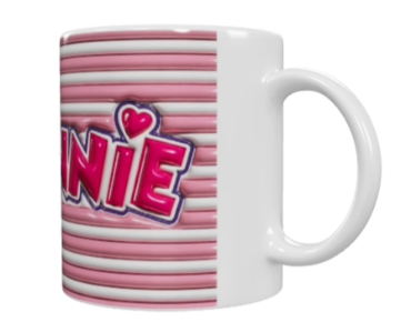 Minnie Mouse Keramik-Tasse – Rosa (330 ml)