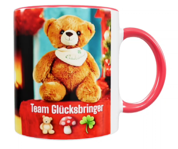 Team Glücksbringer Weihnachts Tasse – Keramik (330 ml)