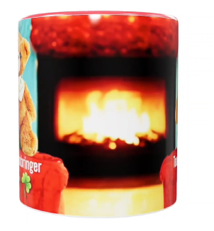 Team Glücksbringer Weihnachts Tasse – Keramik (330 ml)