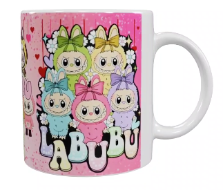Labubu Keramik-Tasse – Bunte Charakter-Edition (330 ml)
