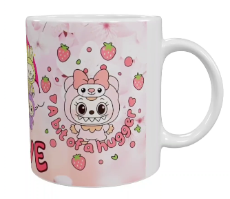 Labubu Keramik-Tasse – Love Edition (330 ml)