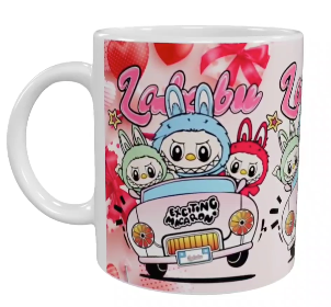 Labubu Keramik-Tasse – Exciting Macaron (330 ml)