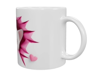 Cat Keramik-Tasse – Süßes Kätzchen-Design (330 ml)
