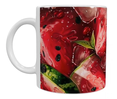 Früchte Keramik-Tasse – Wassermelone (330 ml)