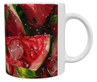 Früchte Keramik-Tasse – Wassermelone (330 ml)