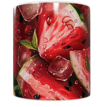 Früchte Keramik-Tasse – Wassermelone (330 ml)