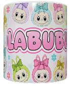Labubu Keramik-Tasse – Buntes Motiv (330 ml)