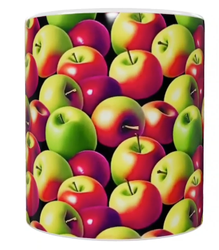 Früchte Keramik-Tasse – 330 ml