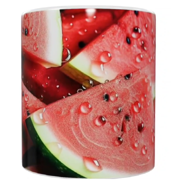 Früchte Keramik-Tasse – Wassermelone (330 ml)