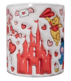 Valentinstags Keramik-Tasse – Winnie Puuh & Freunde (330 ml)
