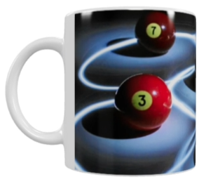 Vereins Keramik-Tasse – Pool-Billard (330 ml)