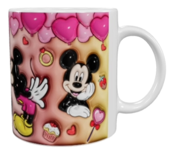 Mickey & Minnie Valentinstasse – Rosa (330 ml)