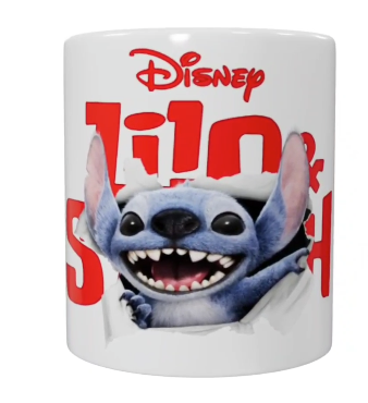 Disney Stitch Keramik-Tasse – „Stitch der Film“ (330 ml)