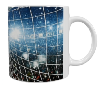 Fußball Keramik-Tasse – Stadionmoment (330 ml)