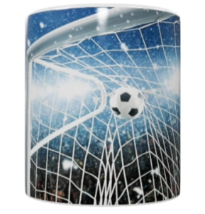 Fußball Keramik-Tasse – Stadionmoment (330 ml)