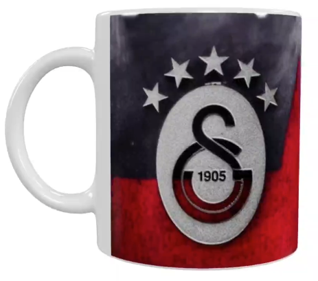 Fußball Keramik-Tasse – Klassisches Vereinsdesign (330 ml)
