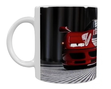 Ferrari Auto Keramik-Tasse (330 ml)