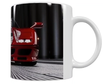 Ferrari Auto Keramik-Tasse (330 ml)