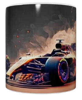 Auto Keramik-Tasse – Rennwagen (330 ml)