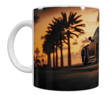 Auto Keramik-Tasse – Nissan GT-R (330 ml)