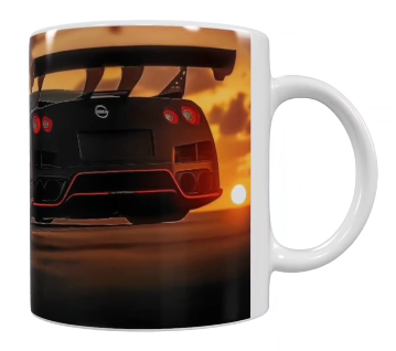 Auto Keramik-Tasse – Nissan GT-R (330 ml)