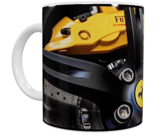 Auto Keramik-Tasse – Ferrari Design (330 ml)