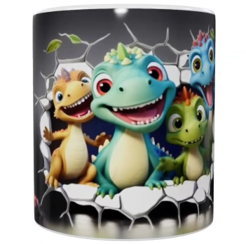 Dino Keramik-Tasse (330 ml)