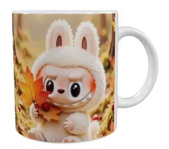 Labubu Keramik-Tasse – Herbstedition (330 ml)