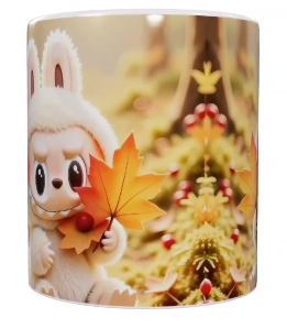 Labubu Keramik-Tasse – Herbstedition (330 ml)