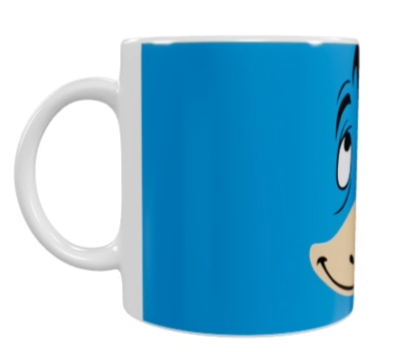Disney Keramik-Tasse – Esel-Motiv (330 ml)