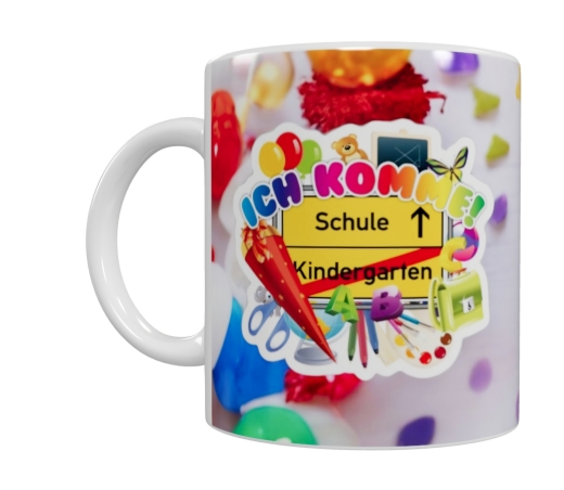 Schulkind Keramik-Tasse – Einschulung (330 ml)