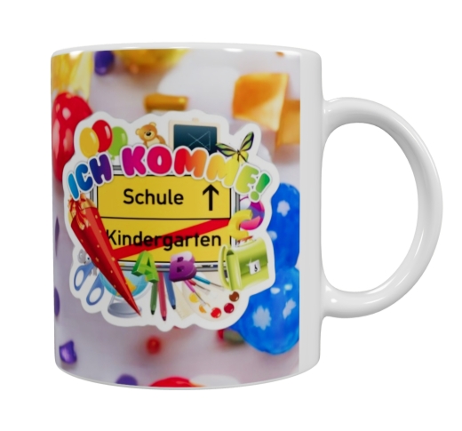 Schulkind Keramik-Tasse – Einschulung (330 ml)