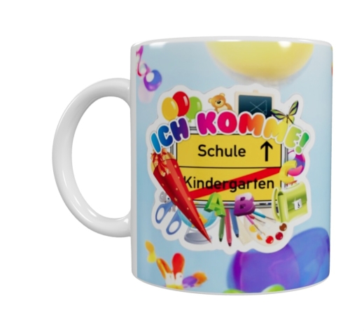 Schulkind Keramik-Tasse – Einschulung (330 ml)
