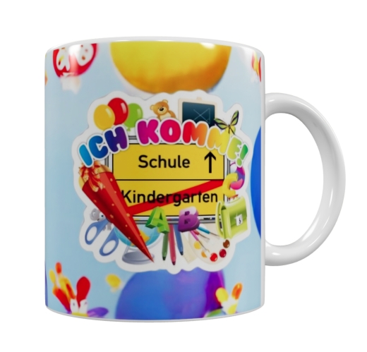 Schulkind Keramik-Tasse – Einschulung (330 ml)