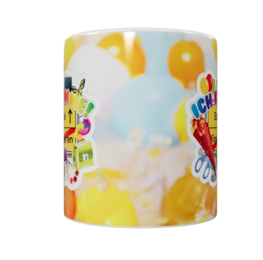 Schulkind Keramik-Tasse – „Ich komme in die Schule“ (330 ml)