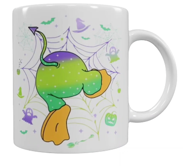 Disney Halloween Keramik-Tasse – Donald Duck (330 ml)