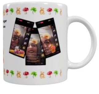 Erinnerungs-Tasse Team Glücksbringer – Keramik (330 ml)
