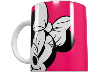 Minnie Mouse Keramik-Tasse – Pink (330 ml)