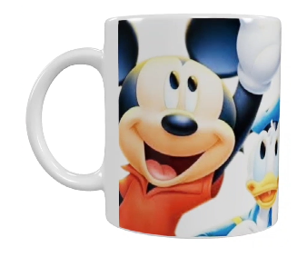 Mickey Mouse Keramik-Tasse – Bunt (330 ml)