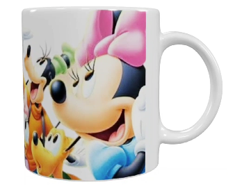 Mickey Mouse Keramik-Tasse – Bunt (330 ml)