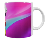 Mickey Mouse Keramik-Tasse – Pink (330 ml)