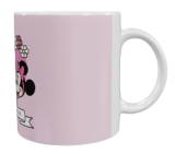 Mickey & Minnie Keramik-Tasse – Rosa (330 ml)