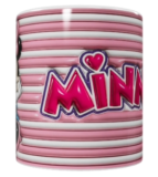 Minnie Mouse Keramik-Tasse – Rosa (330 ml)