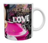 Minnie Mouse Keramik-Tasse – Pink (330 ml)