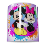 Mickey & Minnie Mouse Keramik-Tasse – Buntes Splash-Design (330 ml)