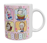 Labubu Keramik-Tasse – Süßes Regenbogen- & Comic-Design (330 ml)