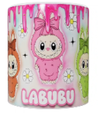 Labubu Keramik-Tasse – Buntes Charakter-Motiv (330 ml)