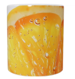 Früchte Keramik-Tasse – Orange/Zitrus (330 ml)
